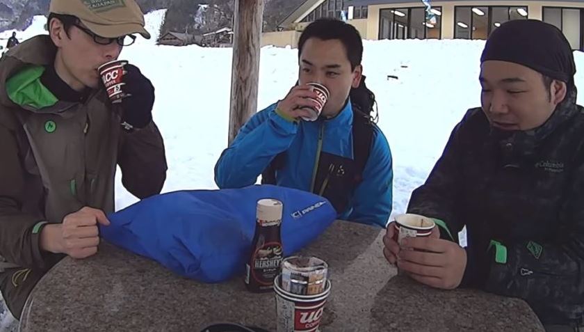 UCCカップコーヒーで山コーヒー