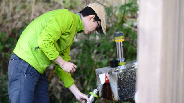 山と珈琲 清流 美山 シャワークライミング 山コーヒー