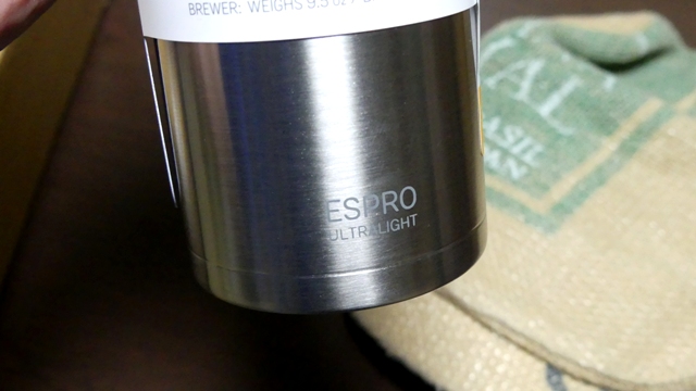 購入レビュー 山コーヒープレス ESPRO エスプロ ウルトラライトコーヒープレス