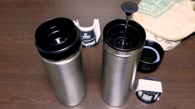 購入レビュー 山コーヒープレス ESPRO エスプロ ウルトラライトコーヒープレス