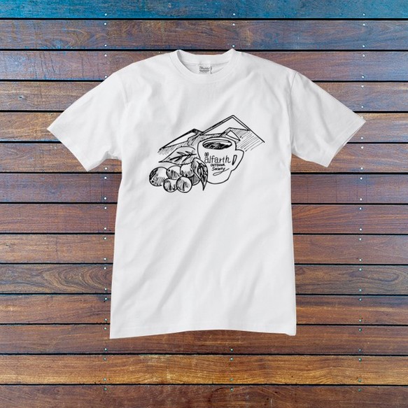 山コーヒーTシャツ