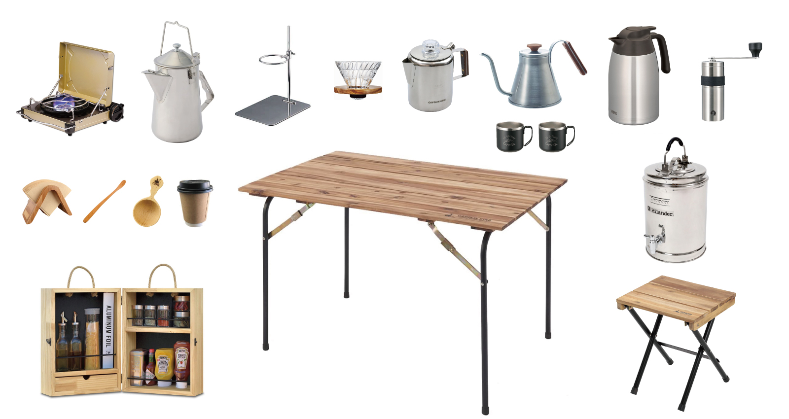 キャンプコーヒーにおすすめのギア