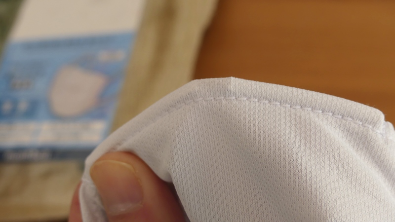 マスクの鼻の芯材が折れる