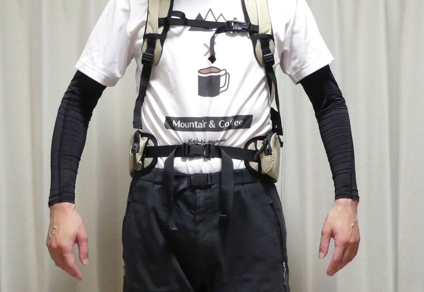 ノースフェイステルス25の背面長が合わない