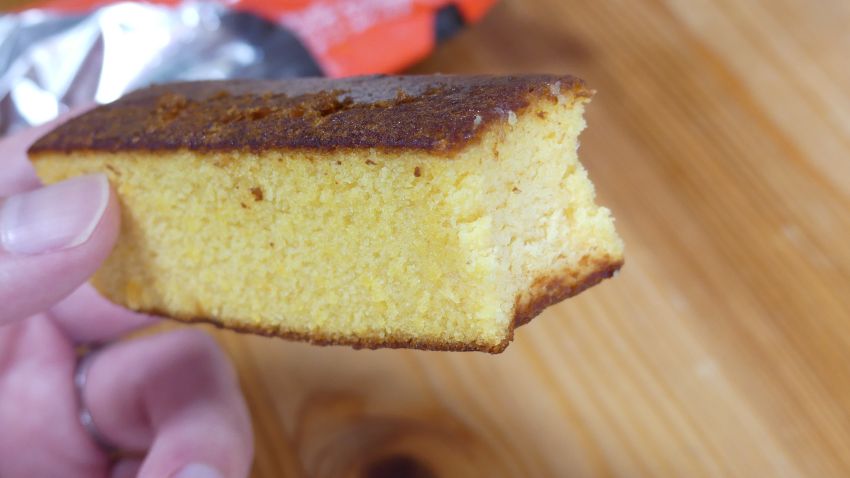 冷凍カステラの味の感想