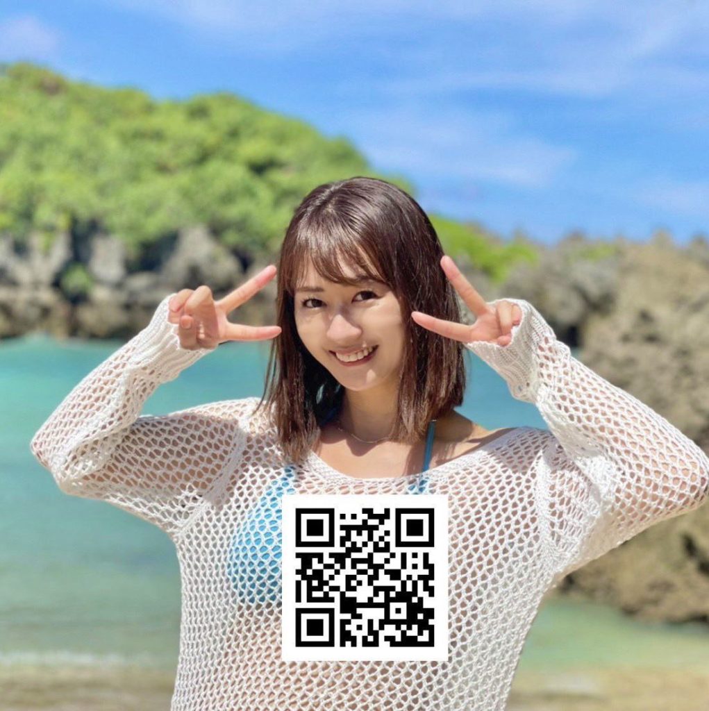 登山タレント中村葵さんの写真集QRコード