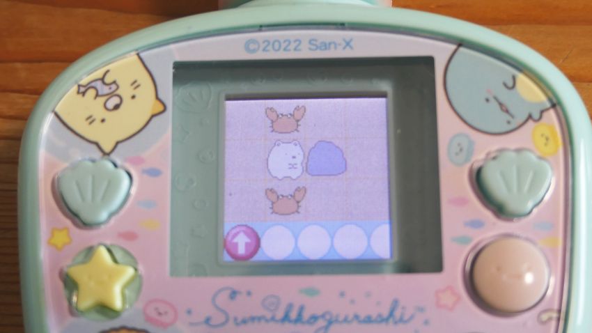 すみっこウォーター_カニと岩（石）で進めない