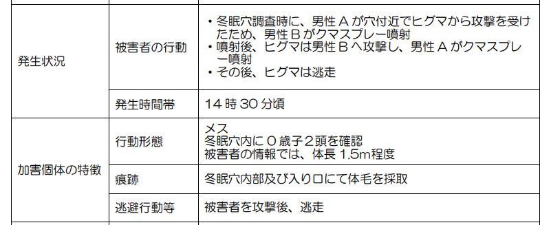 熊スプレーをヒグマに使って助かった事例