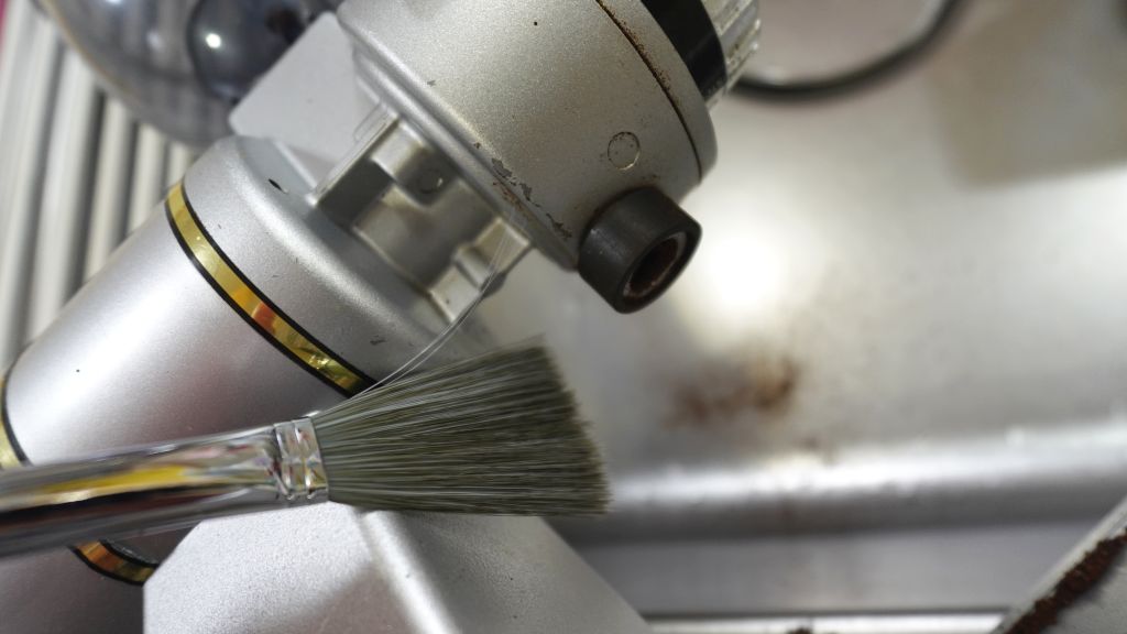 タミヤクリーニングブラシを電動コーヒーミルに使ってみた感想レビュー