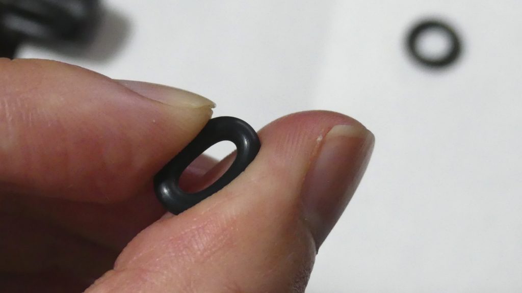 プリムスP153バーナーの新品Oリングはやわらかい
