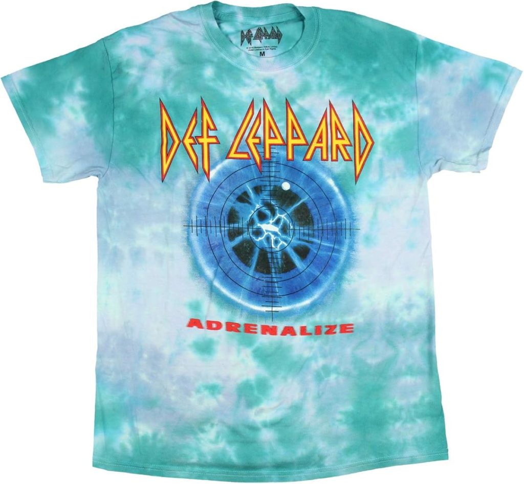 焼いてるふたりデフレパードのTシャツ