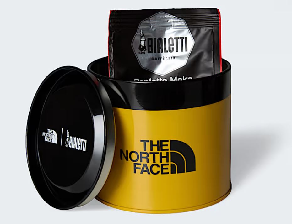 ビアレッティノースフェイス限定キャニスター