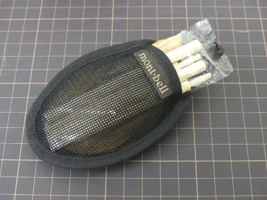 ダイソーつなげる竹丸箸登山用収納